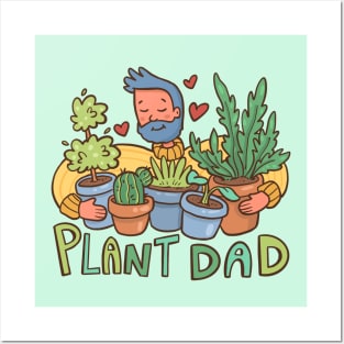 Plant Dad Posters and Art